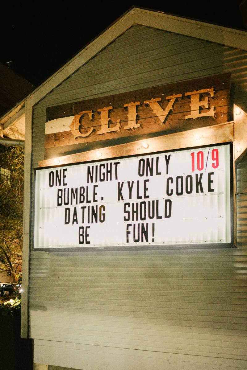 Bumble Takeover with Kyle Cooke