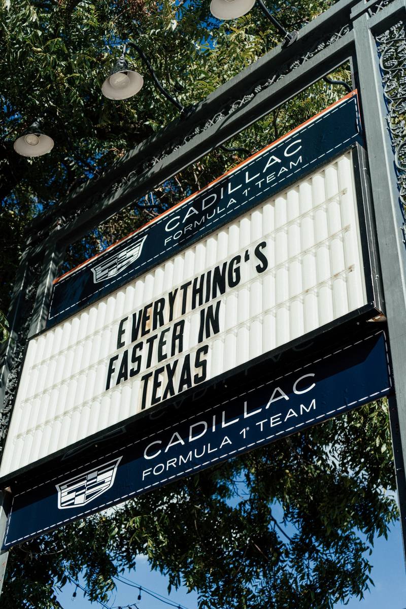 Cadillac F1 Weekend Takeover at Victory Lap West Campus