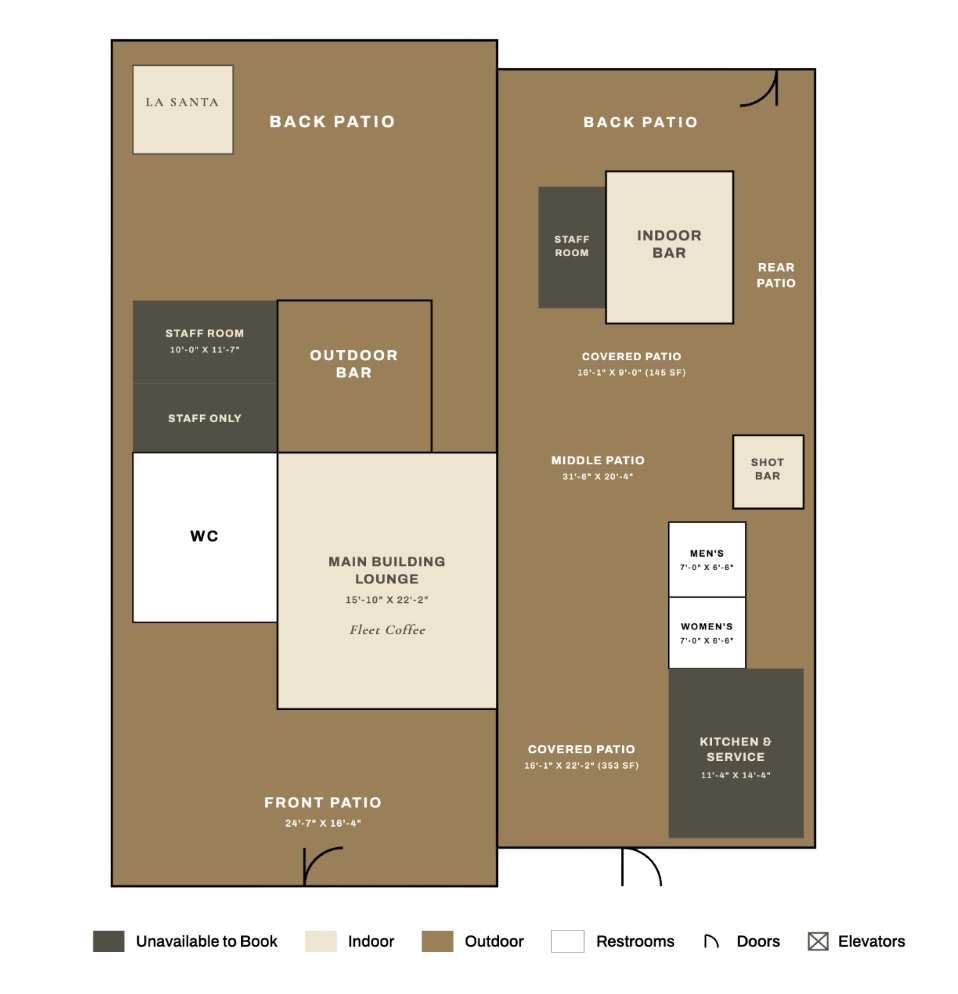 Bar Fino floor plan