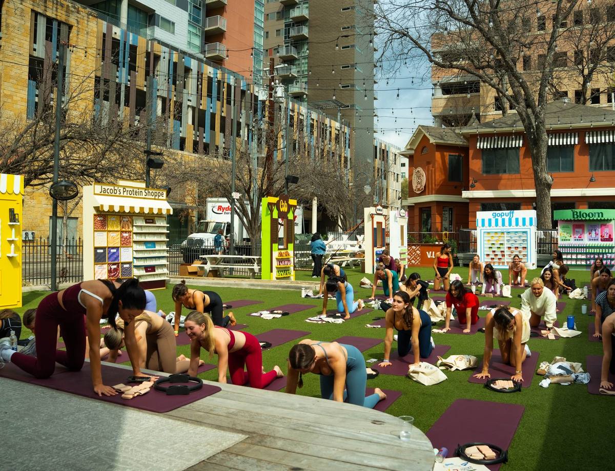Past Event: Pop-Up Workout Activation